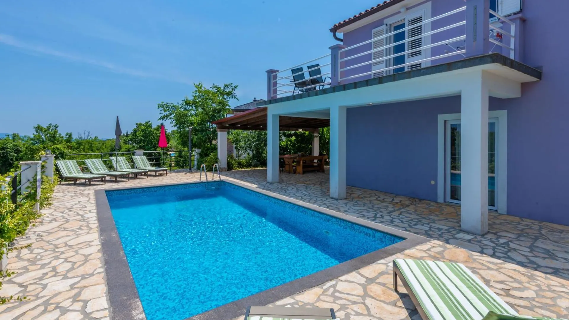 Villa Sandra, A Beautiful Villa With Sea View And A Pool Drenje  Chorwacja